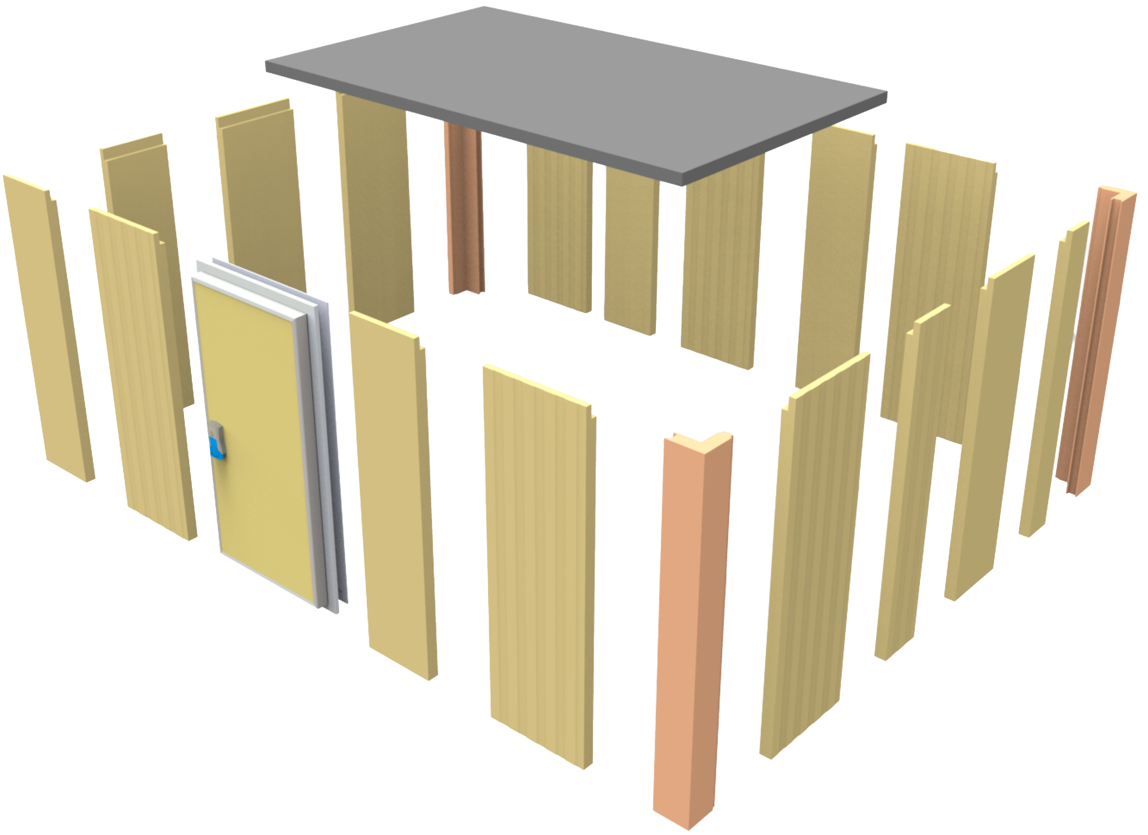 111 cm Modüler Hızlı Kurulum